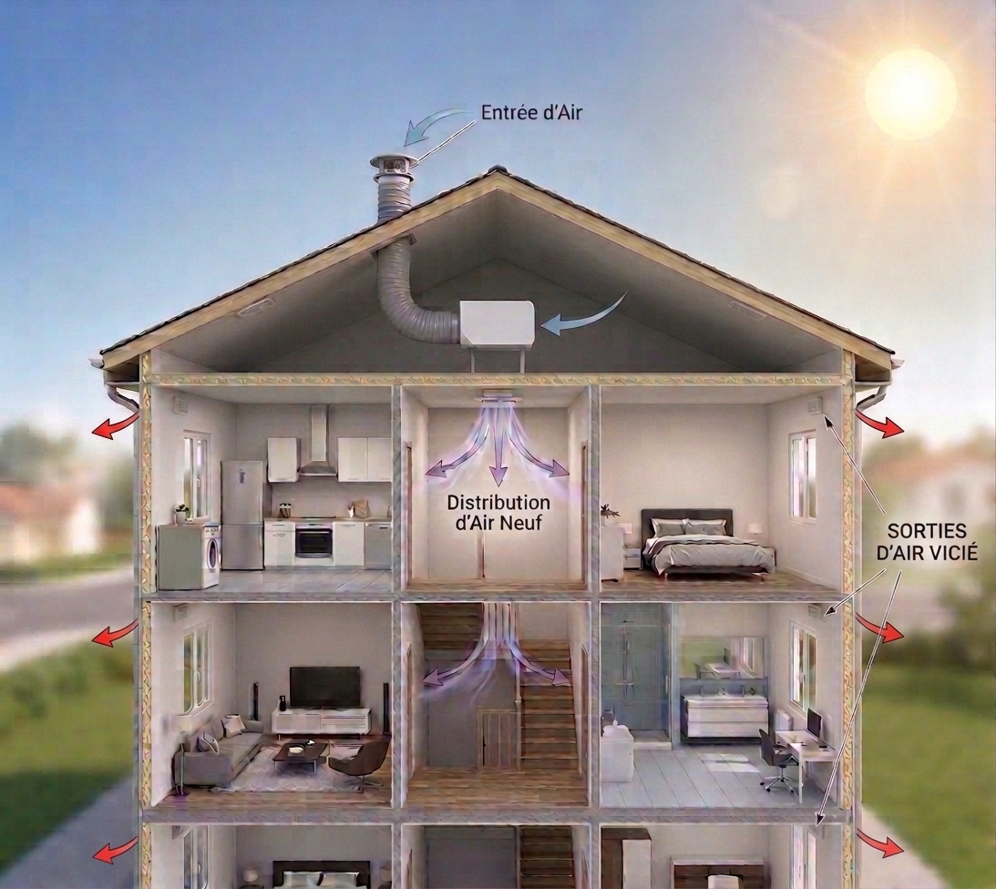Ventilation VMC & VMI